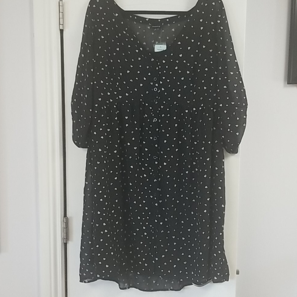NWT Torrid heart dress